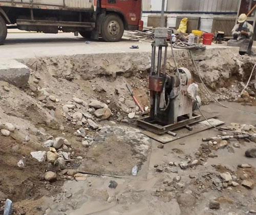 博白公路下沉压浆